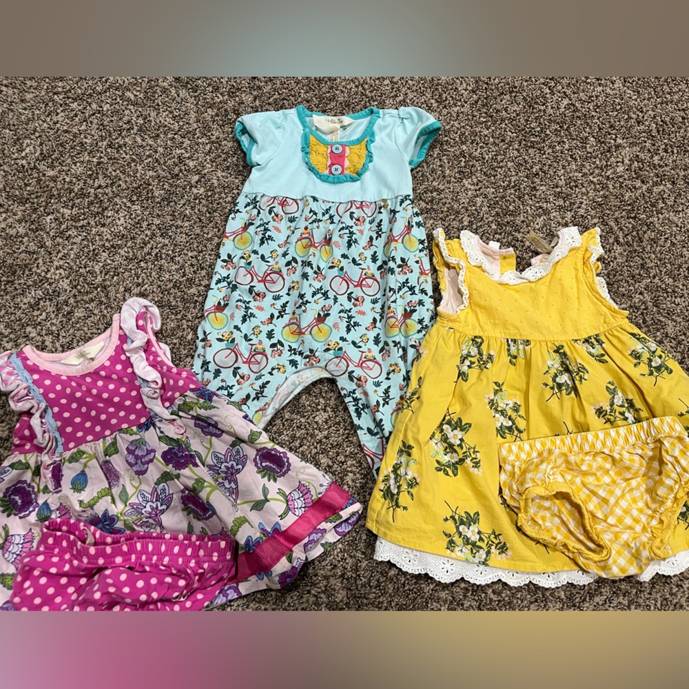 Matilda Jane good condition, 6-12 months, price includes all 3 items together